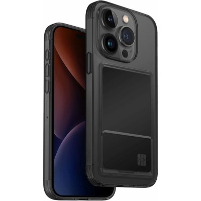 Pouzdro UNIQ Air Fender ID iPhone 15 Pro, Smoked tinted šedé – Zbozi.Blesk.cz