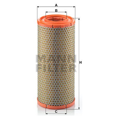 Vzduchový filtr MANN-FILTER C 16 247/1 (C16247/1) – Hledejceny.cz