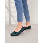 Dámské minimalistické barefoot baleríny zelená – Zboží Dáma