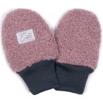 Esito Zimní bezpalcové rukavice Teddy fleece double Cyclamen pink růžová – Zboží Dáma