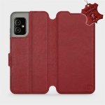 Pouzdro Mobiwear parádní Flip Asus Zenfone 8 - Tmavě červené - L_DRS Dark Red Leather – Hledejceny.cz