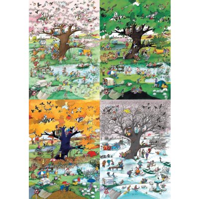 Heye Čtyři roční období Blachon 2000 dílků – Hledejceny.cz
