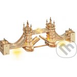 Robotime Rolife Svítící 3D dřevěné puzzle Tower Bridge 113 ks – Zboží Mobilmania