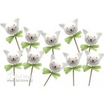 BD-TOVA Kočka hlava malá zápich 10 ks – Zboží Mobilmania