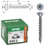 Spax Vrut zápustná hlava TXS W 4C MH 3,5 x 16 mm (1000 ks) – Hledejceny.cz