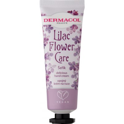 Dermacol Flower Care Delicious Lilac krém na ruce šeřík 30 ml – Sleviste.cz