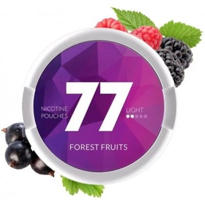 77 Pouches Forest Fruits 10 mg 20 sáčků – Zbozi.Blesk.cz