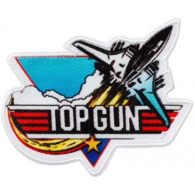 Nažehlovačka Top Gun stíhačka 5,5 x 7 cm Monoquick – Hledejceny.cz