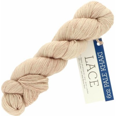 Malabrigo Lace Pale khaki 602 narůžovělá béžová – Hledejceny.cz