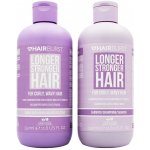 Hairburst Longer Stronger Hair Curly sada na kudrnaté vlasy šampon 350 ml + kondicionér 350 ml – Zboží Mobilmania