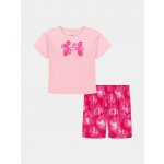 Under Armour dívčí set UA PRINTED BIKE SHORT SET růžová – Zboží Dáma