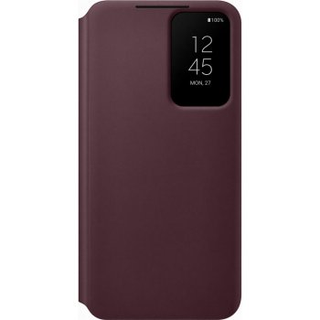 Samsung Clear View Cover Galaxy S22 Burgundy EF-ZS901CEEGEE