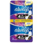 Always Platinum Secure Night hygienické vložky s křidélky 10 ks – Zboží Dáma