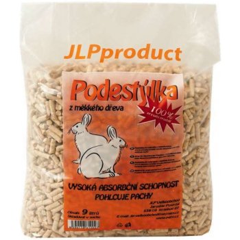 JLP product Podestýlka PELETY 5 kg 9 l dřevo