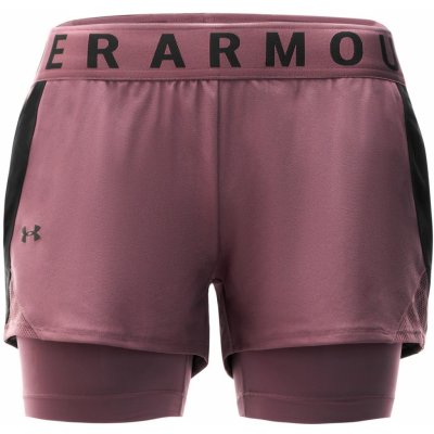 Under Armour PLAY UP 2-IN-1 shorts W 1351981-554 fialové