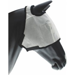 AmaHorse PVC maska proti hmyzu černá