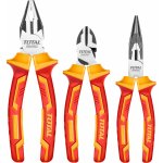 Elektrikářské kleště TOTAL THT2K0302, sada 3ks, industrial, 1000V, CrV – Zboží Dáma