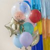 Ginger Ray BALÓNKOVÝ BUKET mix balónků a hvězdy