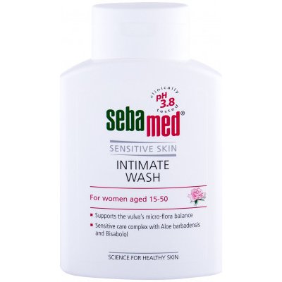 SebaMed Sensitive Skin Intimate Wash pro ženy ve věku 15-50 200 ml