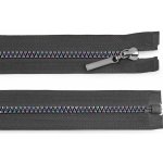 Duhový kostěný zip No 5 délka 60 cm, malé, 311 šedá paloma – Hledejceny.cz