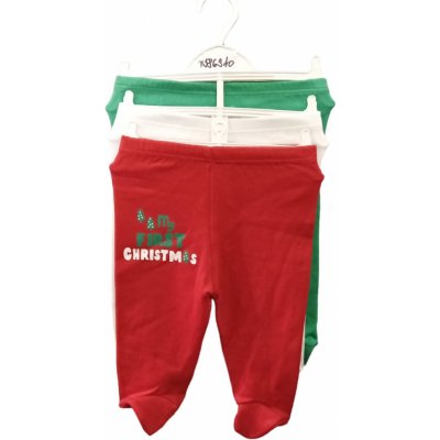 Dětské polodupačky 3ks Červená Bílá Zelená – Zboží Mobilmania