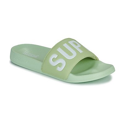 Superdry pantofle Sandales De Piscine Véganes Core zelená