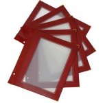 Securit pro řadu WOOD A5, 5ks, Wine Red – Zboží Živě