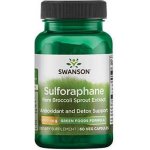 Swanson Sulforaphane Broccoli extract Sulforafan z extraktu z brokolice 400 mcg 60 rostlinných kapslí – Hledejceny.cz