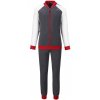 Donnay Fleece Tracksuit Mens Charcoal