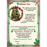 e‑myslivost.cz Přijímací list na myslivce - pro ženu - Motiv bez personalizace – Hledejceny.cz