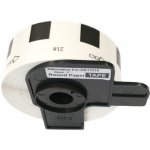 Etikety / štítky pro tiskárny BROTHER QL - typ DK-11218 - kompatibilní - kulaté průměr 24 mm - 1000 ks, bílá – Hledejceny.cz