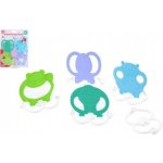 Teddies Řetěz na kočárek/postýlku 4 zvířátka plast 9ks na kartě – Hledejceny.cz