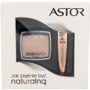 Astor Lash Beautifier Volume Mascara With Argan Oil 10 ml + Skin Match Powder 100 Ivory 800 Black 7 g dárková sada