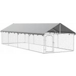 vidaXL Venkovní psí kotec se střechou 600 x 200 x 150 cm – Hledejceny.cz