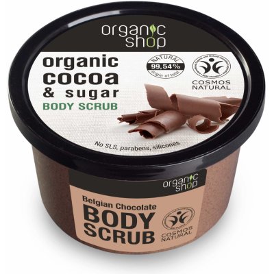 Organic Shop tělový peeling Belgická čokoláda 250 ml – Zboží Dáma