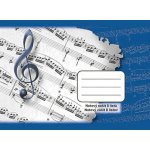 Papírny Brno Sešity školní notové – Zboží Mobilmania