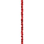DECOLED Girlanda červená 500 cm prům. 5 cm – Hledejceny.cz