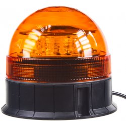 Stualarm LED maják, 12-24V, 12x3W oranžový fix, ECE R65