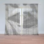 Sablio Záclony Oko zebry: 2ks 150x250cm – Hledejceny.cz