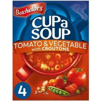 Batchelors instantní rajčatová polévka s kouskami zeleniny 104 g – Zboží Dáma