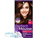 Schwarzkopf Perfect Mousse Permanent Color barva na vlasy 668 oříšek – Zboží Mobilmania