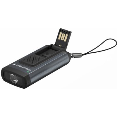 Přívěsek na klíče LEDLENSER kapesní svítilna K6R Safety 4GB gray – Zboží Mobilmania