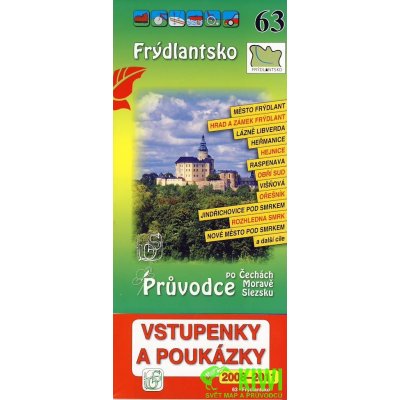 Frýdlantsko 63. - Průvodce po Č,M S + volné vstupenky a poukázky – Hledejceny.cz