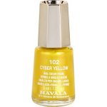 Mavala Techni Colors lak na nehty 102 Cyber Yellow Nail Color Pearl 5 ml