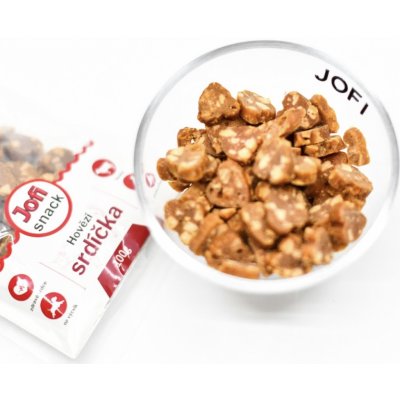 Jofi Snack hovězí srdíčka 100 g – Hledejceny.cz