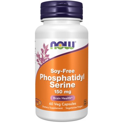 Now Foods Fosfatidylserin Soy-Free 150 mg 60 veg kapslí – Hledejceny.cz