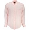 Pánská Košile Hugo Boss men long sleeve shirt pink