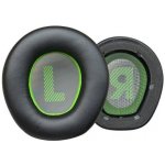 eses náhradní náušníky pro sluchátka JBL Quantum 910 černé se zeleným vnitřkem kožené – Zboží Živě