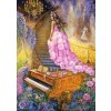 Puzzle Grafika Josephine Wall: Melody in Pink / 0054 / 1000 dílků