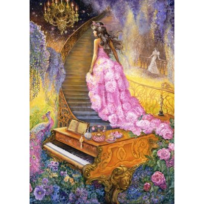 Grafika Josephine Wall: Melody in Pink / 0054 / 1000 dílků – Zboží Mobilmania